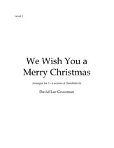 We Wish You A Merry Christmas Handbell sheet music cover